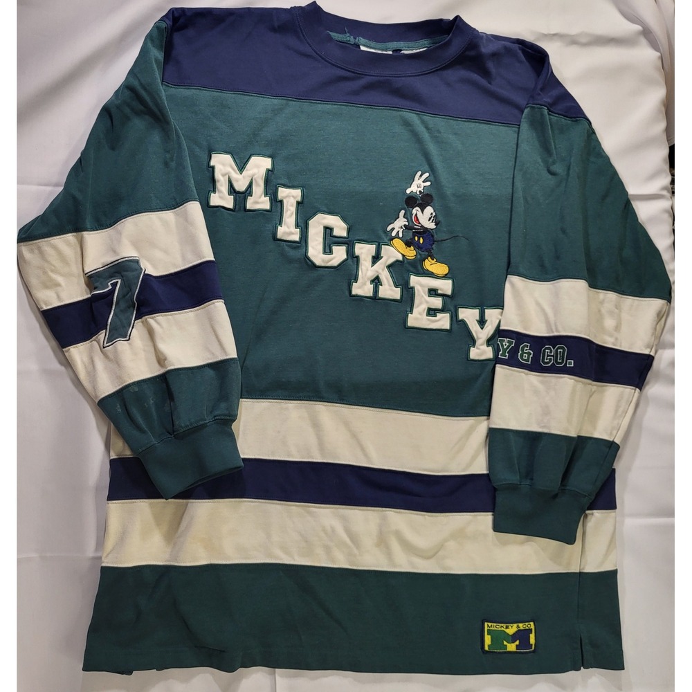 Mickey & Co Vintage Long Sleeve Shirt XL - Please Check Pictures for Condition